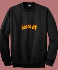 Sober Af Sobermode 80s Sweatshirt