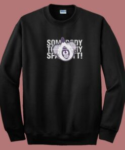 Somebody Touch My Spaghetti 80s Sweatshirt