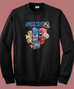 Sonic 2 Character Running Sweatshirt On Sale Sonic 2 Character Running Sweatshirt On Sale