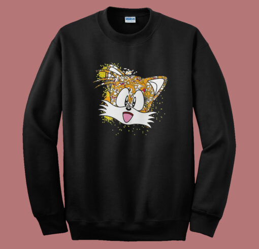 Sonic Tails Pixel Profile Sweatshirt On Sale