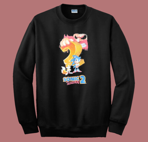 Sonic The Hedgehog 2 Sweatshirt On Sale