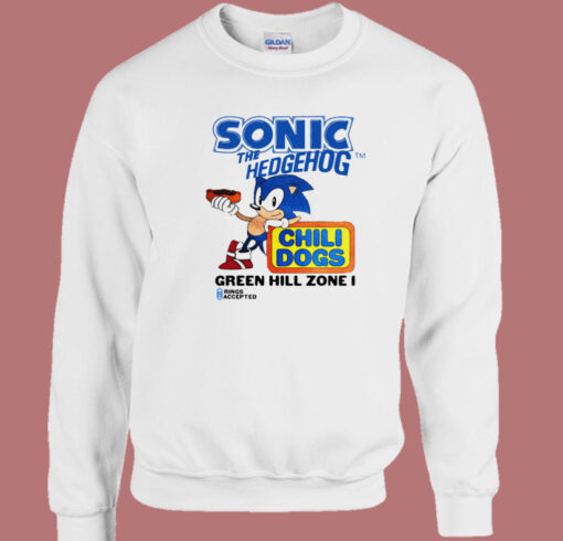 Sonic The Hedgehog Chili Dog Sweatshirt