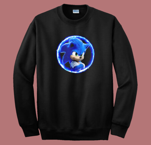 Sonic the Hedgehog 2 Circle Sweatshirt On Sale