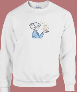 Sophie Kissing Calcife 80s Sweatshirt