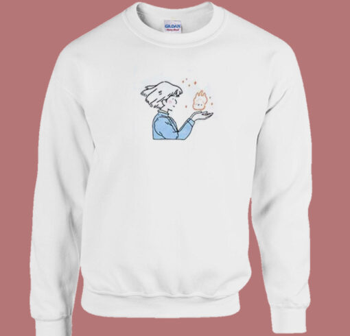 Sophie Kissing Calcife 80s Sweatshirt