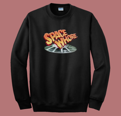 Space Whore Graphic Sweatshirt