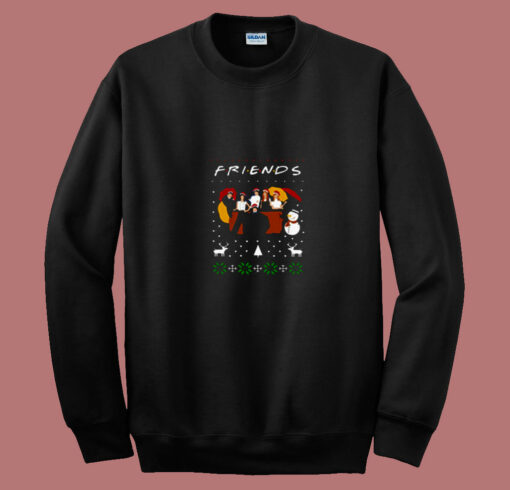 Special Christmas Friends Ugly 80s Sweatshirt