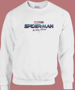 Spider Man No Way Home Logo 80s Sweatshirt 1