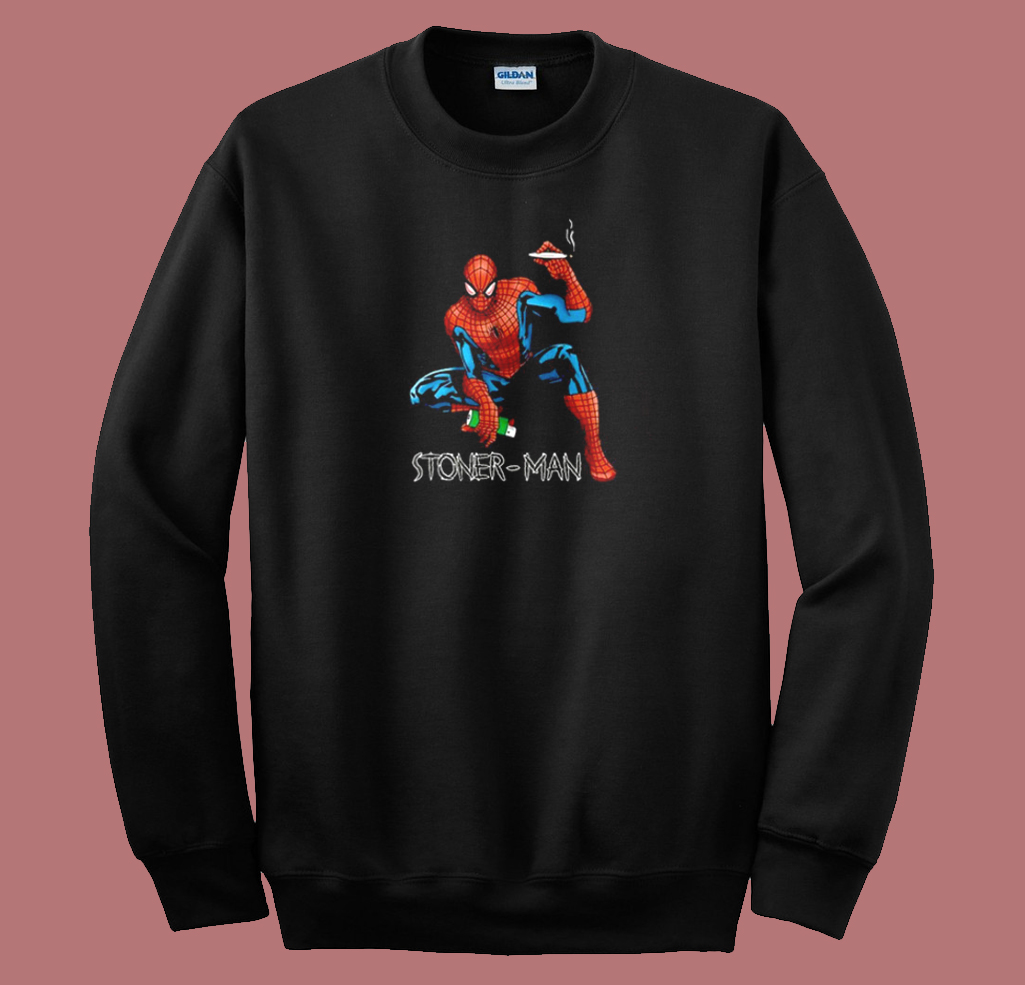 Spider Man Smoke Weed Sweatshirt