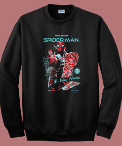 Spider Man Unmasked No Way Home 80s Sweatshirt