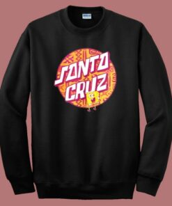 Spongebob And Santa Cruz Sweatshirt