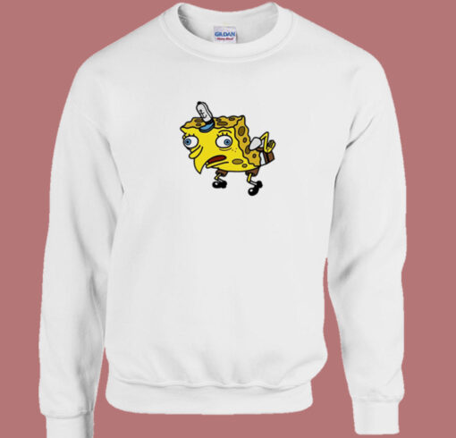 Spongebob Chicken Funny Sweatshirt On Sale