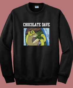 Spongebob Chocolate Dave Sweatshirt Spongebob Chocolate Dave Sweatshirt