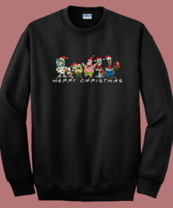 Spongebob Friends Funny 80s Sweatshirt