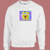 Spongebob You Make Me Smile 80s Sweatshirt