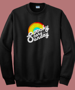 Spooky Scary Sunday 80s Sweatshirt