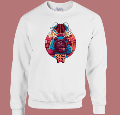 Spring Fighter 80s Sweatshirt