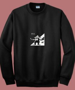 Spy Vs Spy Megazine Funny Cartoon 80s Sweatshirt