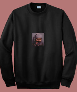 Sssh Im Pregnant 80s Sweatshirt 1