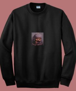 Sssh I'm Pregnant 80s Sweatshirt 1 Sssh Im Pregnant 80s Sweatshirt 2