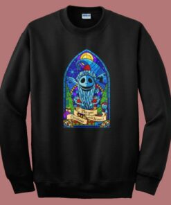 Stained Glass Xmas Sweatshirt 1 Stained Glass Xmas Sweatshirt 2