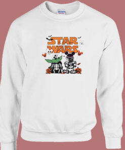 Star Wars And Friends Halloween Sweatshirt 1