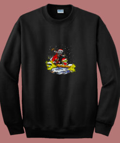 Star Wars Jango Fett And Yoda Christmas 80s Sweatshirt Star Wars Jango Fett And Yoda Christmas 80s Sweatshirt