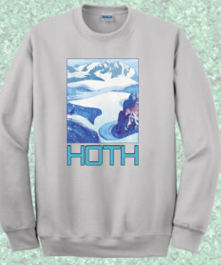 Starwars Hoth Camp Crewneck Sweatshirt 1