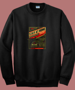Stay At Home Festival Concert Poster Quarantine 80s Sweatshirt Stay At Home Festival Concert Poster Quarantine 80s Sweatshirt
