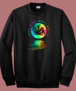 Stay Wild Moon Child 80s Sweatshirt