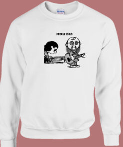 Steely Dan Peanuts Cartoon Sweatshirt