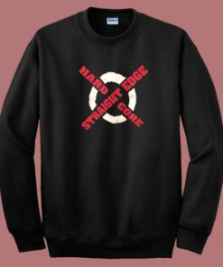 Straight Edge Hardcore Sweatshirt 1 Straight Edge Hardcore Sweatshirt 2
