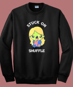 Stuck On Shuffle Halloween Sweatshirt Stuck On Shuffle Halloween Sweatshirt