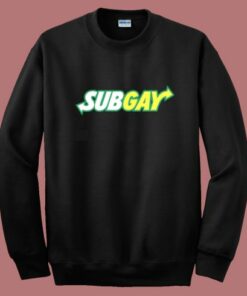 Subgay Logo Parody Sweatshirt 1 Subgay Logo Parody Sweatshirt 2