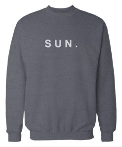 Sun. Sunday Storm Grey Sweatshirt Sun. Sunday Storm Grey Sweatshirt