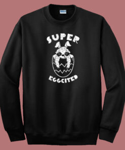 Super Eggcited Lazy Sloths 80s Sweatshirt Super Eggcited Lazy Sloths 80s Sweatshirt