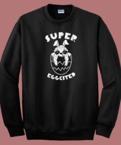 Super Eggcited Lazy Sloths 80s Sweatshirt