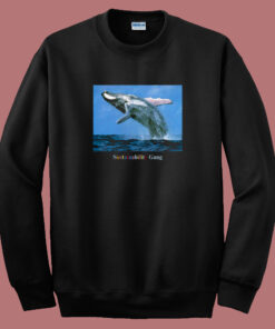 Sza Sustainability Gang Whale Sweatshirt Sza Sustainability Gang Whale Sweatshirt