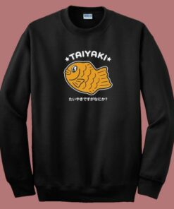 Taiyaki Fish Funny  80s Sweatshirt