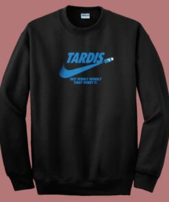 Tardis Wibbly Wobbly Timey Wimey Sweatshirt