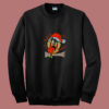 Tasmanian Bah Humbug Tongue Christmas 80s Sweatshirt
