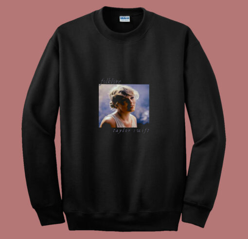 Taylor Swift Folklore Album 80s Sweatshirt