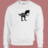 Teacher Saurus Rex Funny Sweatshirt