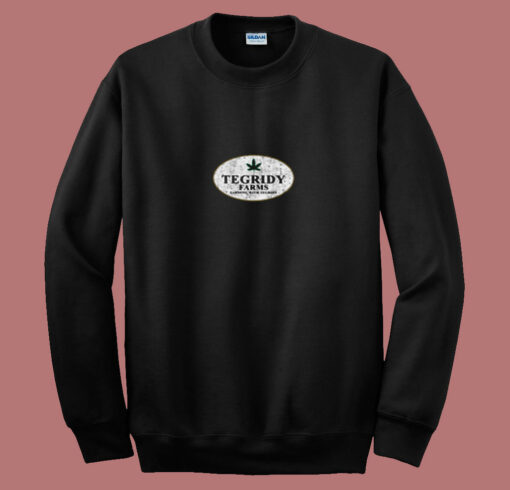 Tegridy Farms Farming With Tegridy South Park 80s Sweatshirt