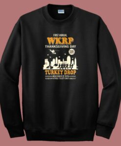 Thanksgiving Day Turkey Drop Sweatshirt