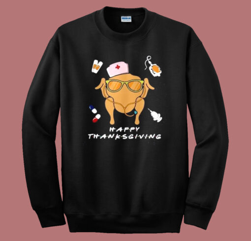 Thanksgiving Nurse Crew Sweatshirt