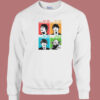 The Beatles And Baby Yoda 80s Sweatshirt On Sale