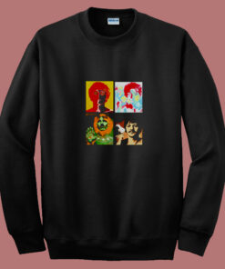 The Beatles Pop Art 80s Sweatshirt The Beatles Pop Art 80s Sweatshirt