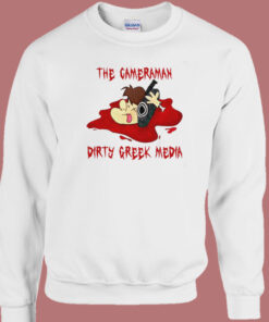 The Cameraman Dirty Greek Sweatshirt 1