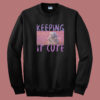 The Child Keeping It Cute 80s Sweatshirt